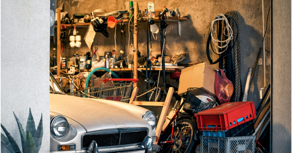 garage cleanout dumpster