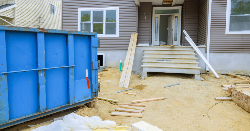 home renovation dumpster
